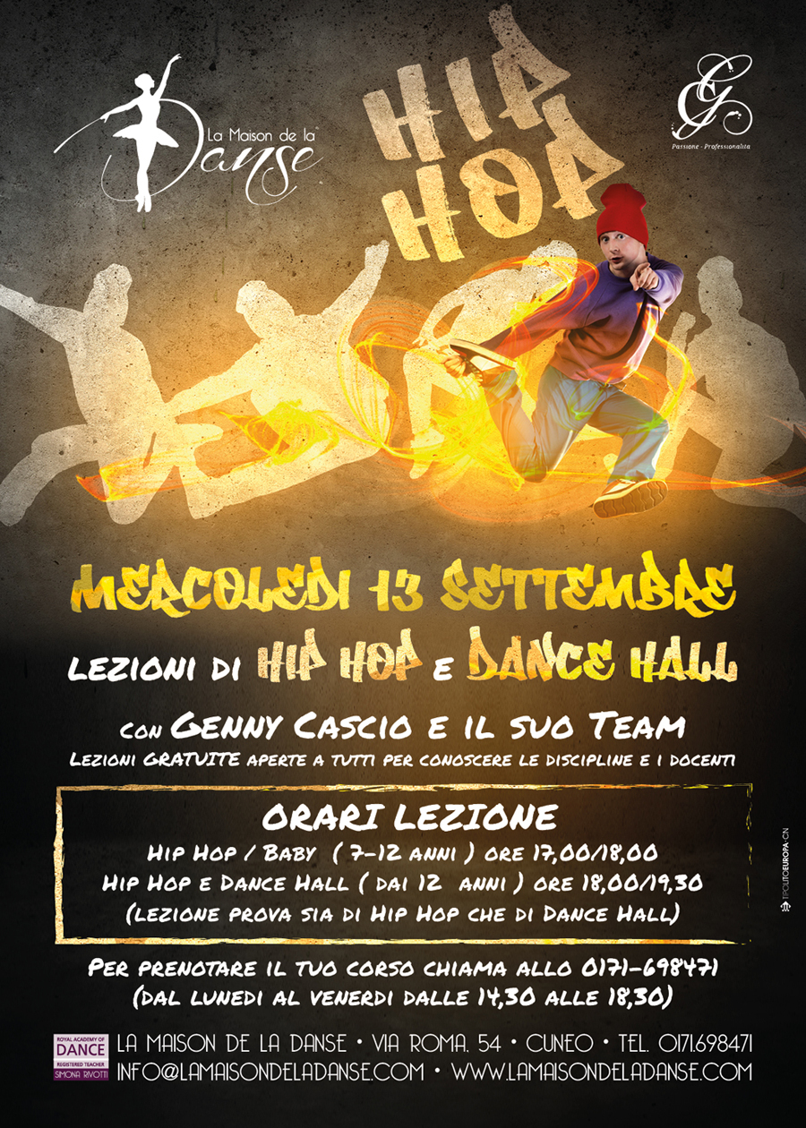 Lezioni prova Hip Hop e Dancehall